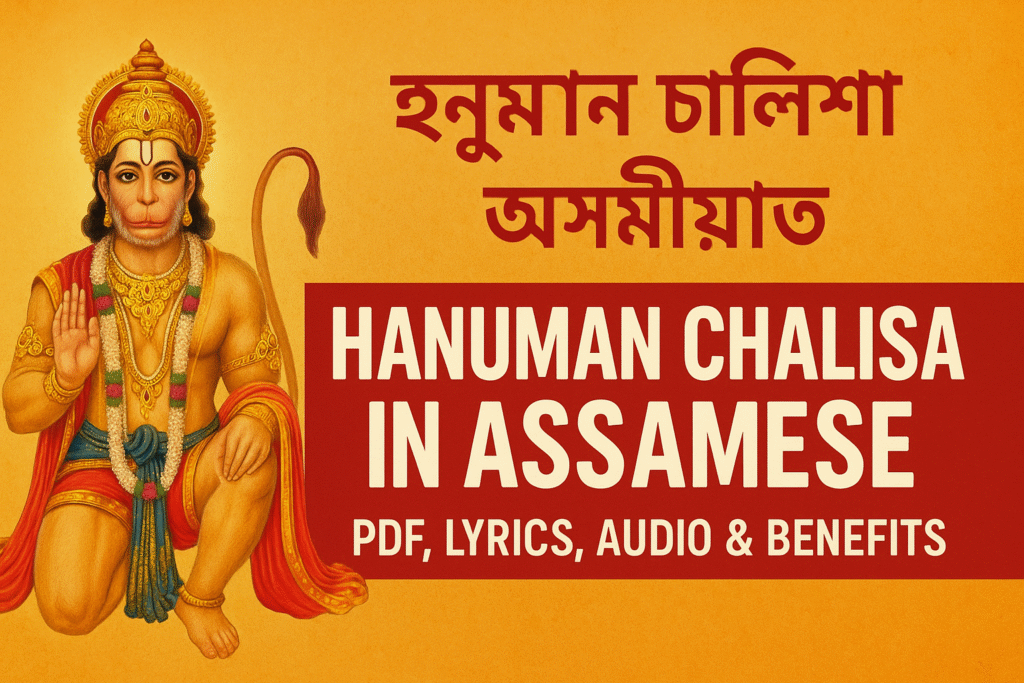 hanuman chalisa assamese